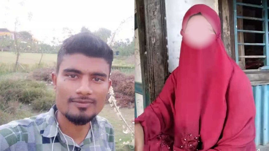 কোটালিপাড়ায় বিয়ের দাবিতে প্রেমিকের বাড়িতে অনশন